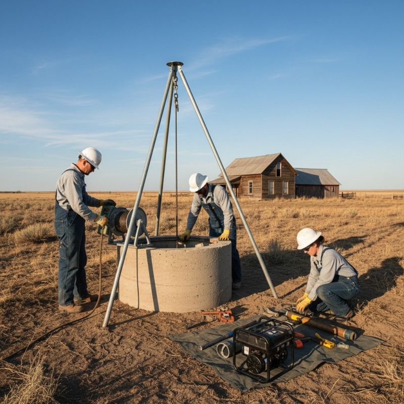 Local Water Well Pump Repair pros at work